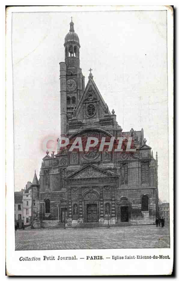 CPA Petit Journal Paris Eglise Saint Etienne du Mont