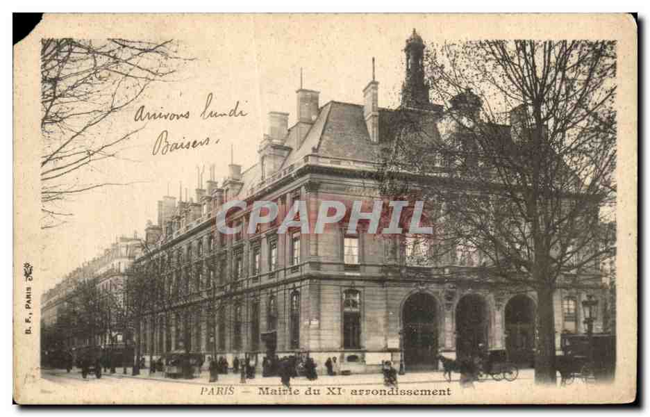 CPA Paris Mairie du XI arrondissement