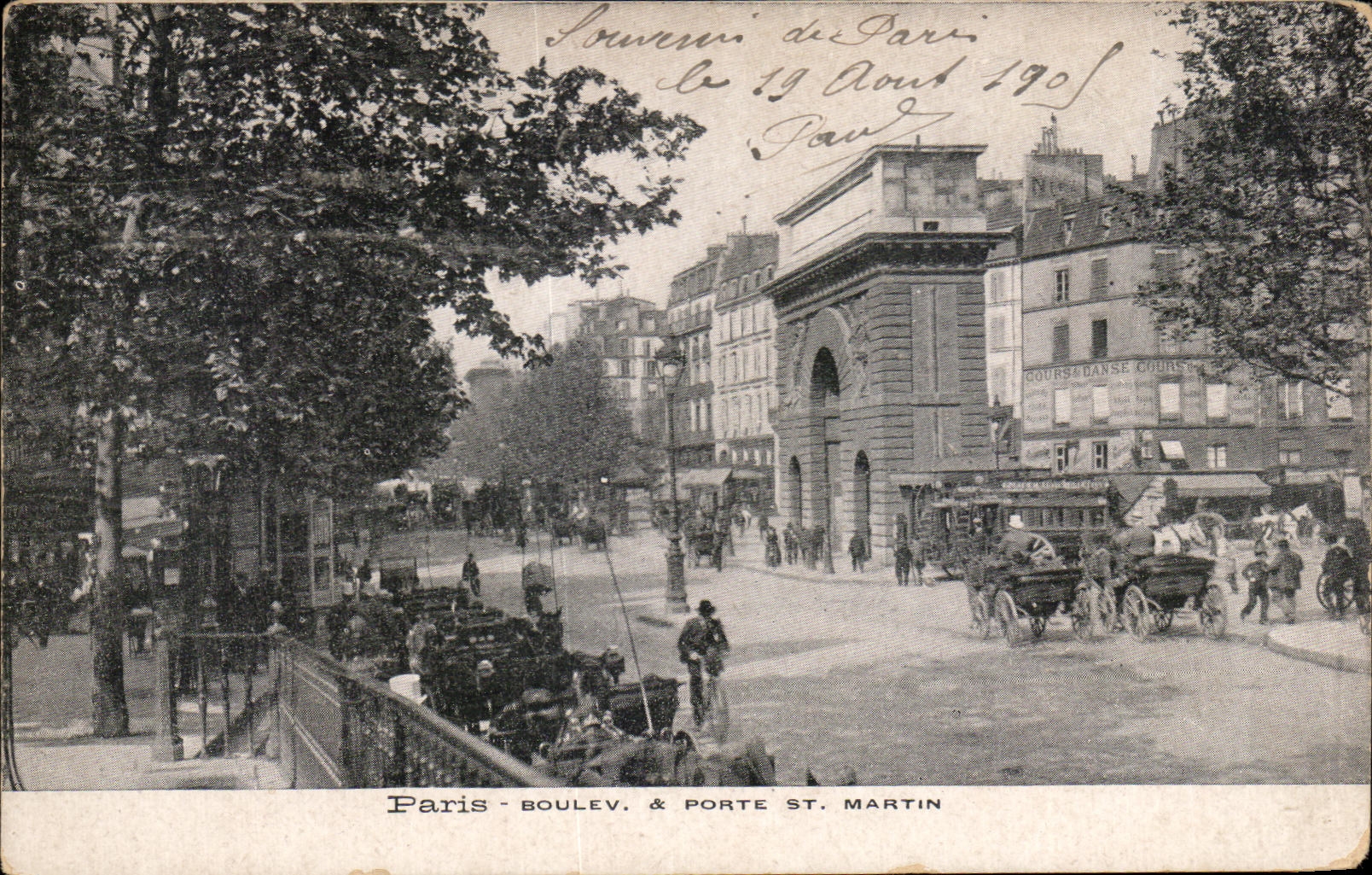 CPA Paris Boulev   Porte St Martin