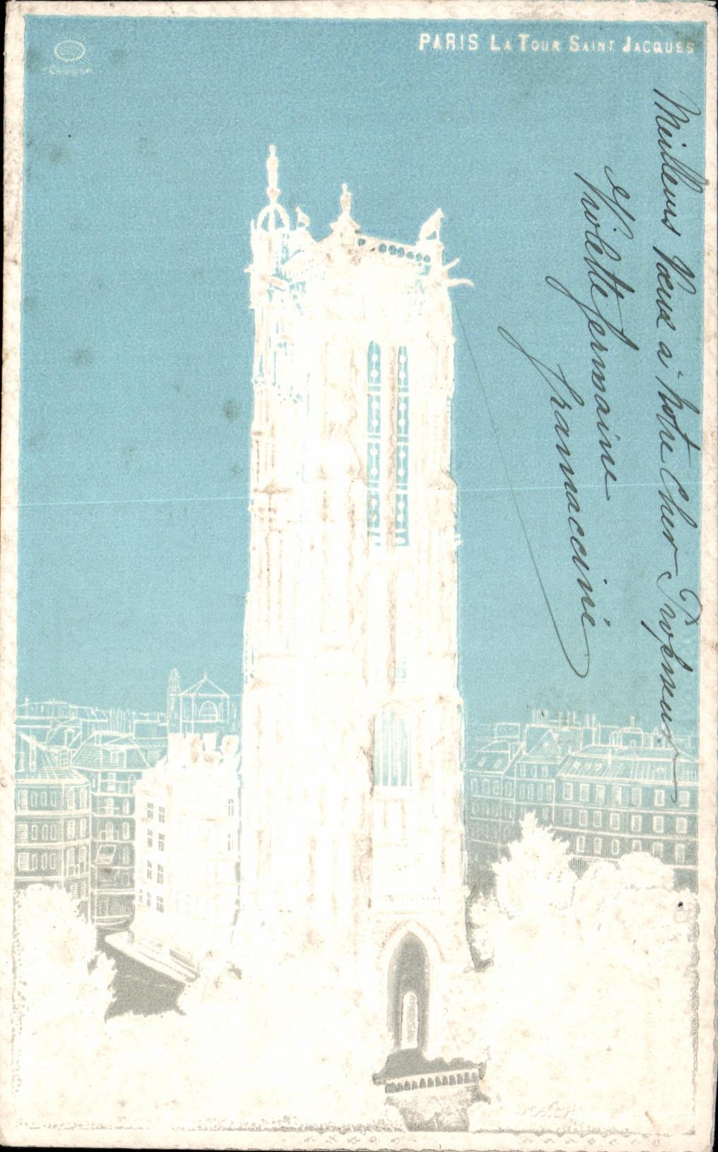 CPA Paris Le Tour Saint Jacques