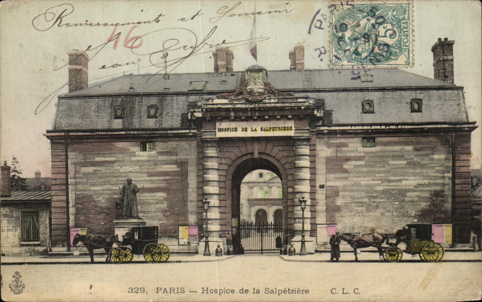 CPA Paris Hospice de la Salpetriere Hopital