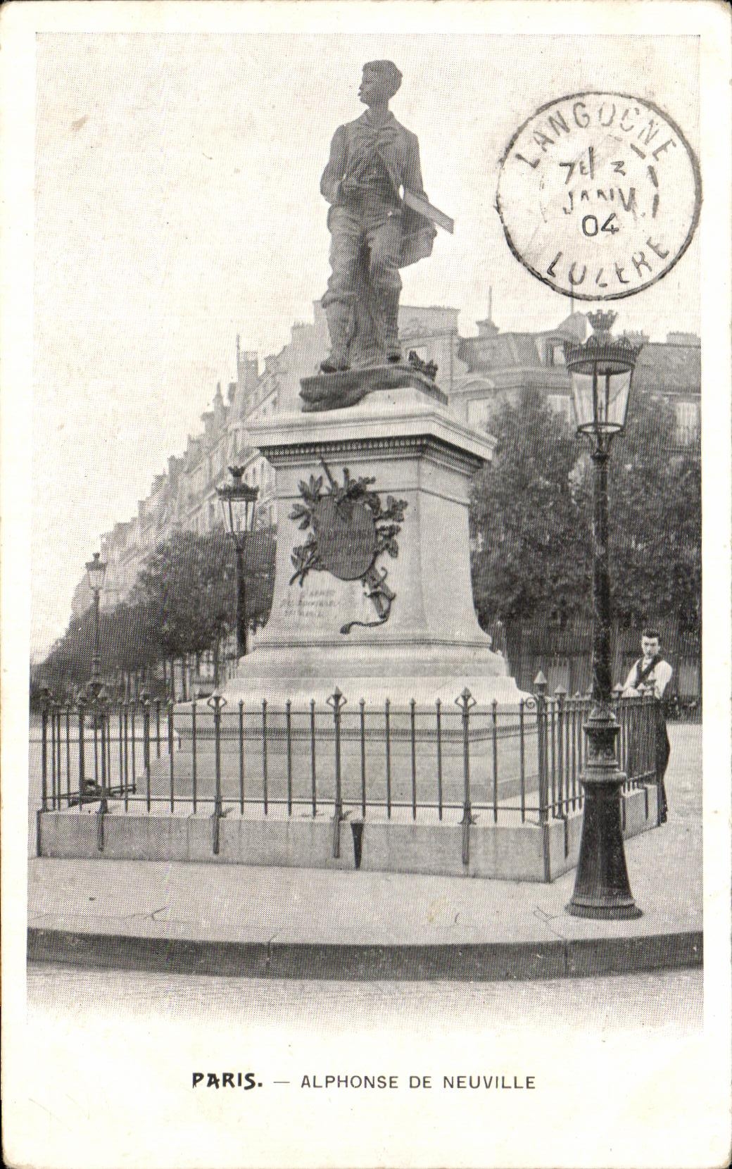 CPA Paris Alphonse De Neuville