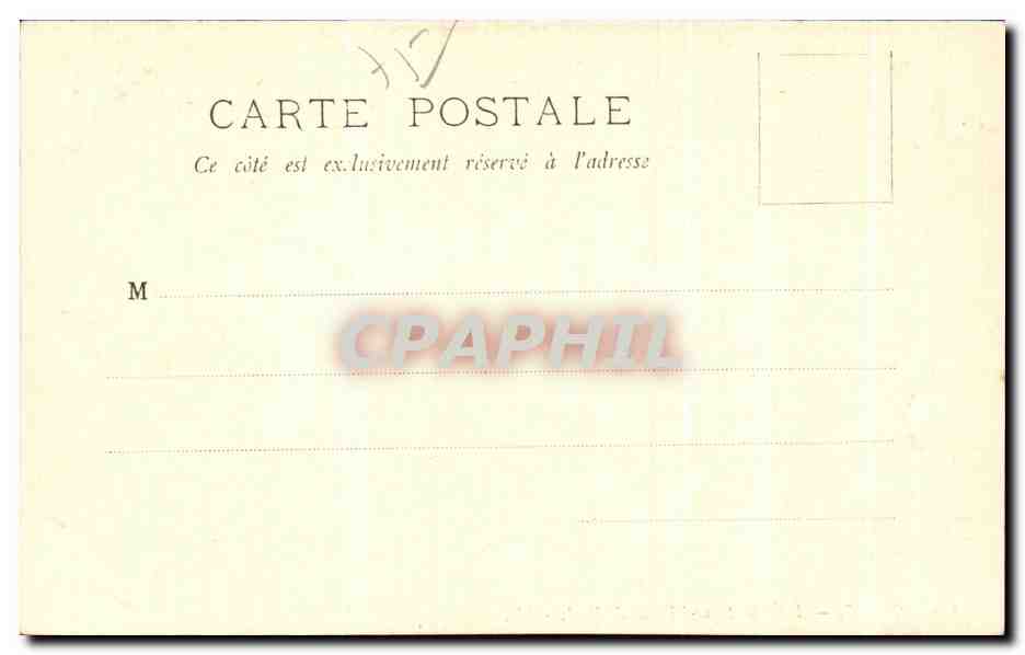 CPA Paris L Eglise Saint Vincent de Paul — Rückseite