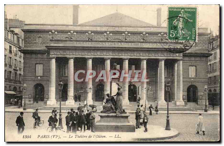 CPA Paris Le Theatre de I Odeon