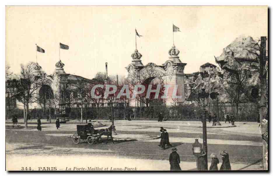 CPA Paris La Porte Maillot et Luna Parck