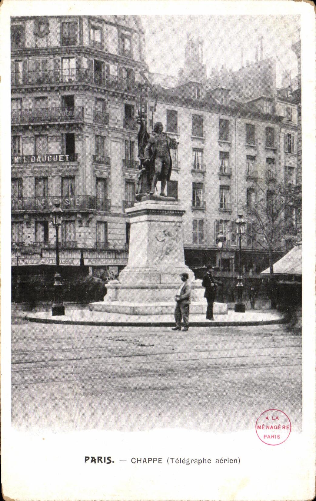 CPA Paris Chappe Telegraphe aerien