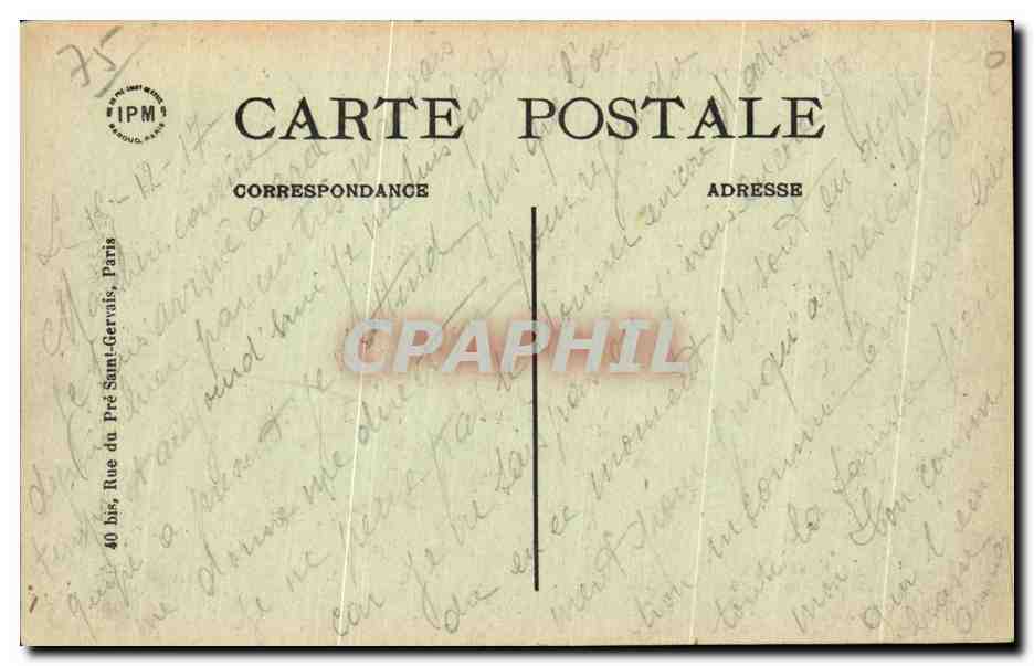 CPA Paris Perspective sur le Pont d Austerlitz Prise devant le Jardin des Plantes — Verso
