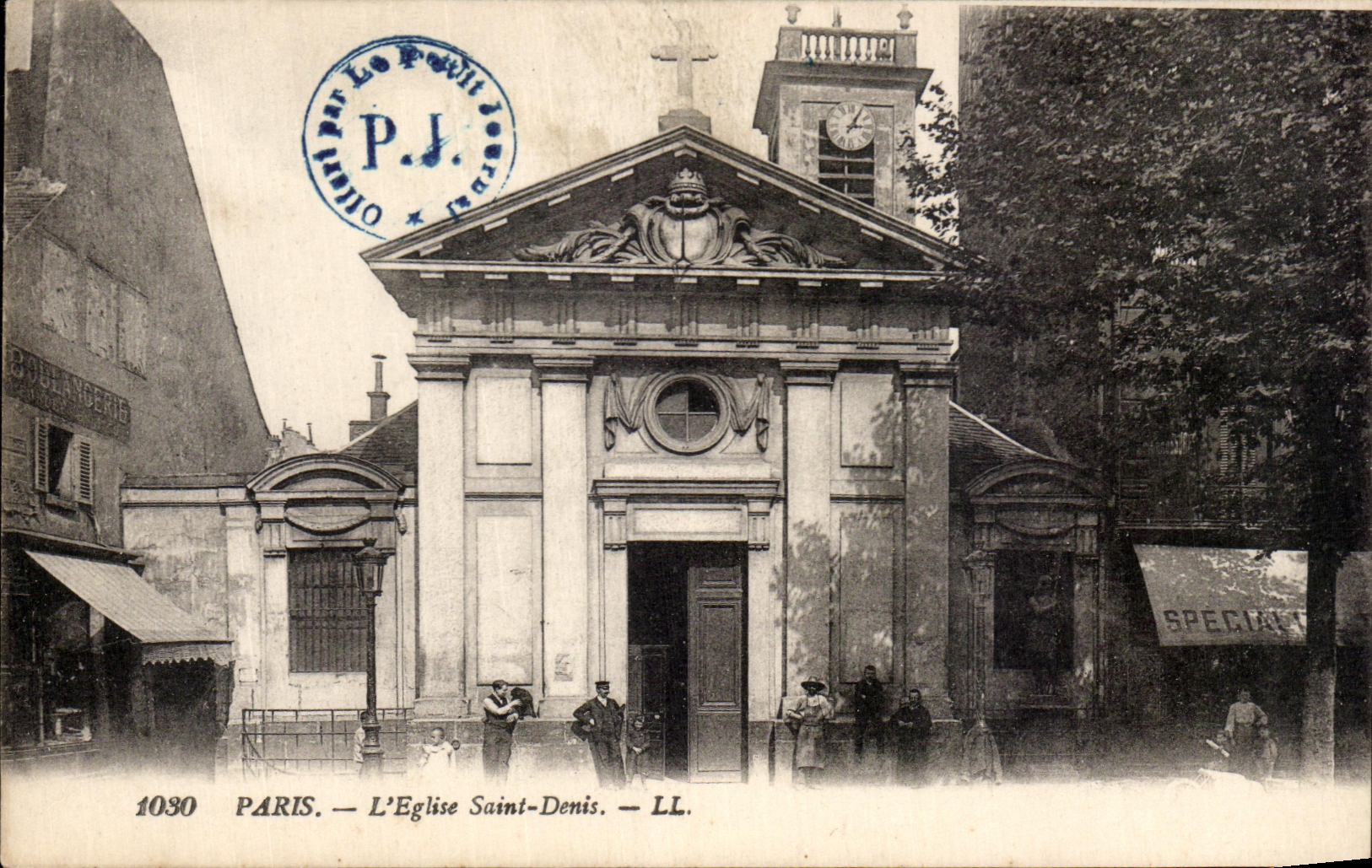 CPA Paris L Eglise Saint Denis