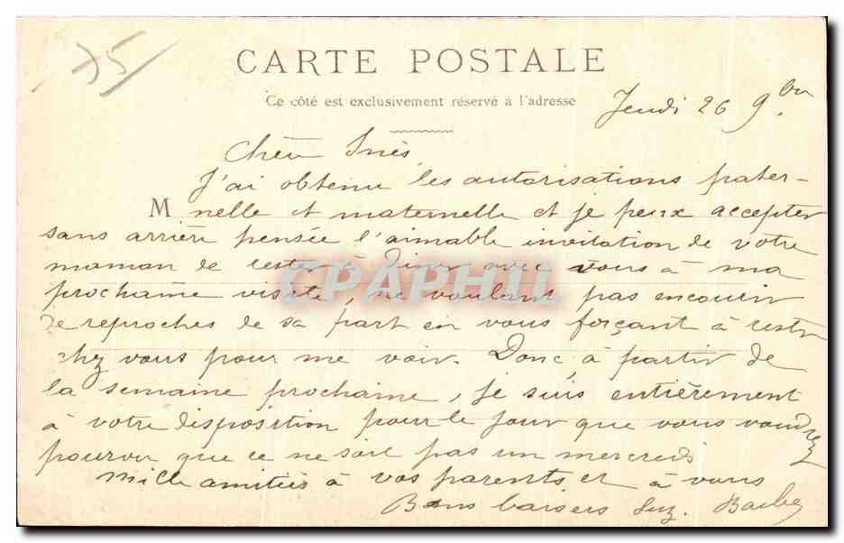 CPA Les Reservoirs de Montmartre Paris Sacre Coeur  — Rückseite