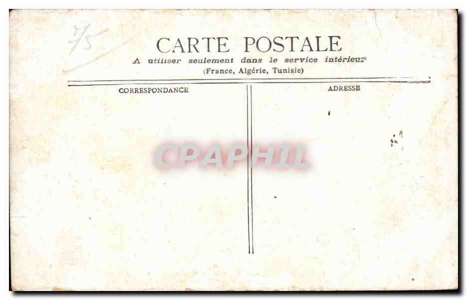 CPA Paris Boulevard   Port St Martin — Rückseite