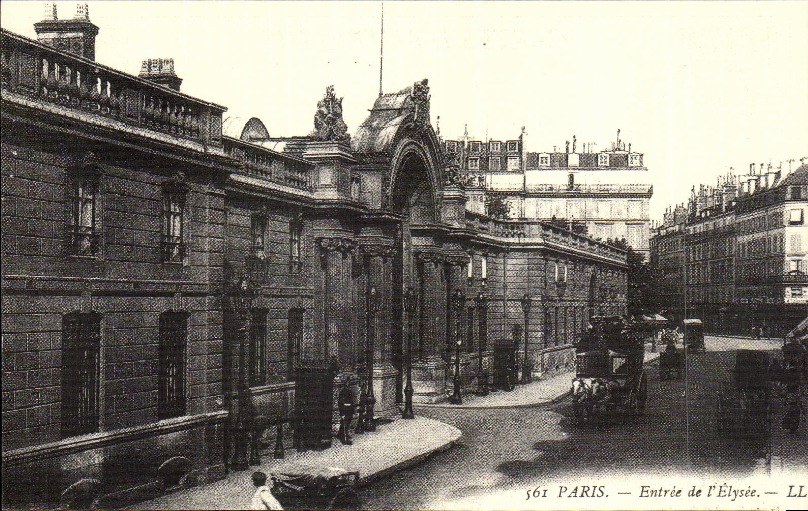 REPRO Paris Entree de I Elysee