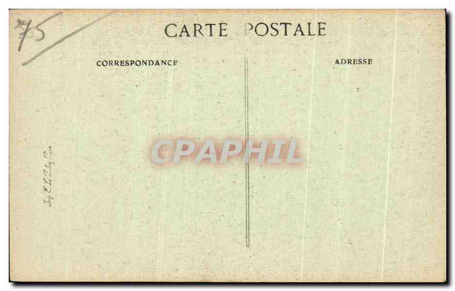 CPA Paris D Autrefois Rue Francois Miron 68 — Rückseite