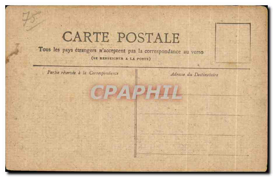 CPA Petit Journal Paris La Porte Saint Martin — Rückseite