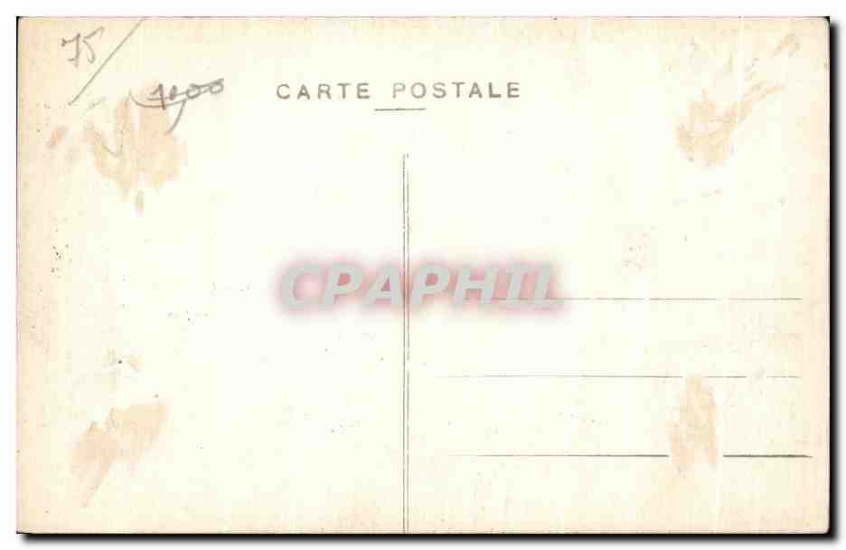 CPA Vieux Paris Eglise St Laurent  — Rückseite