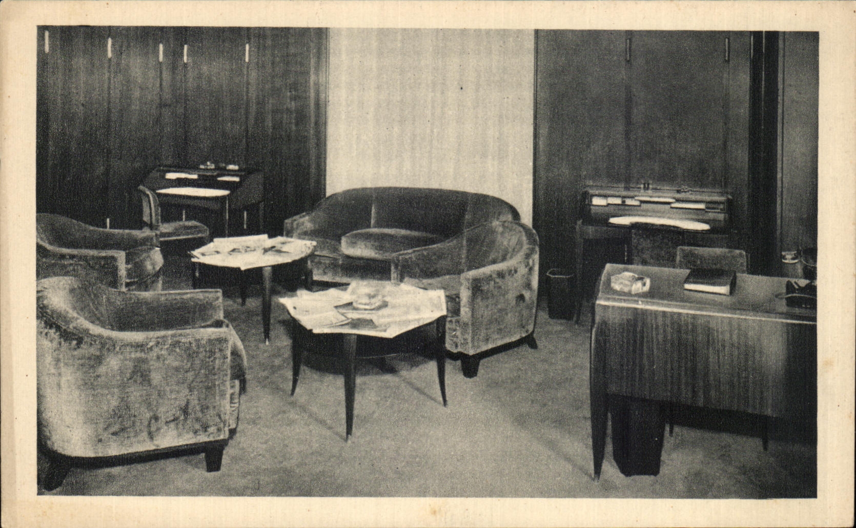 CPA Salon de Lecture et de Correspondance Cie Crane Salles D Exposition 23 Rue De La Paix