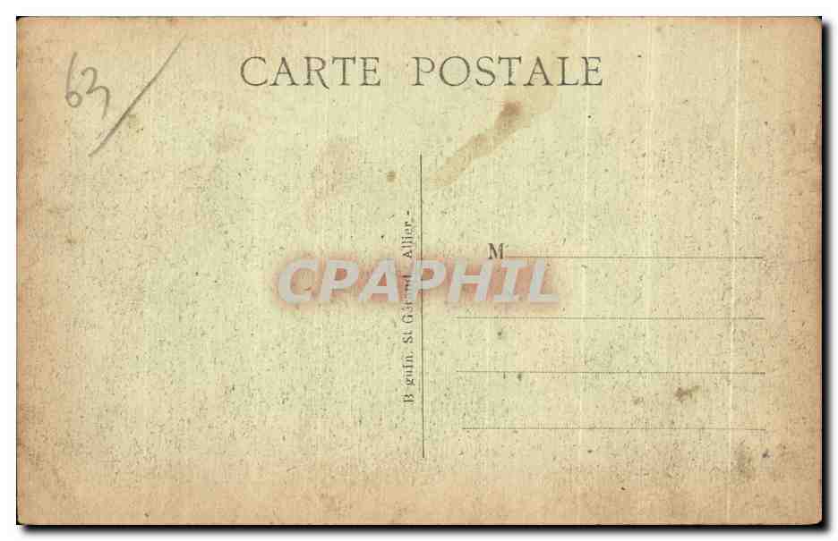 Pontaumur — Vue prise du Calvaire — éditeur Idraal, n° 2902 — Reverso