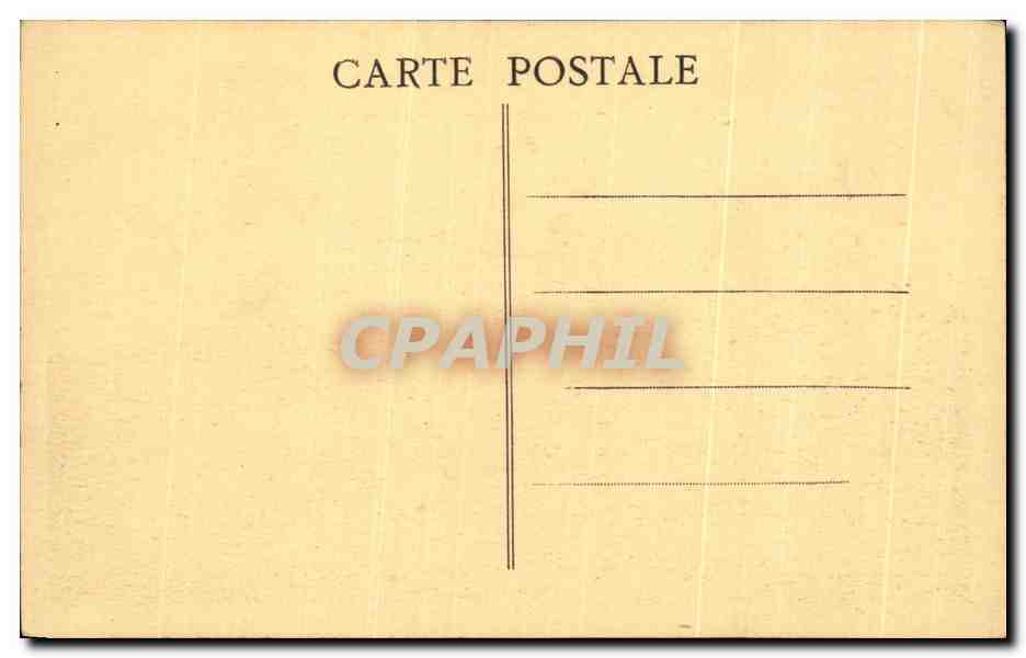 CPA Belfort Le Monument aux Morts — Verso