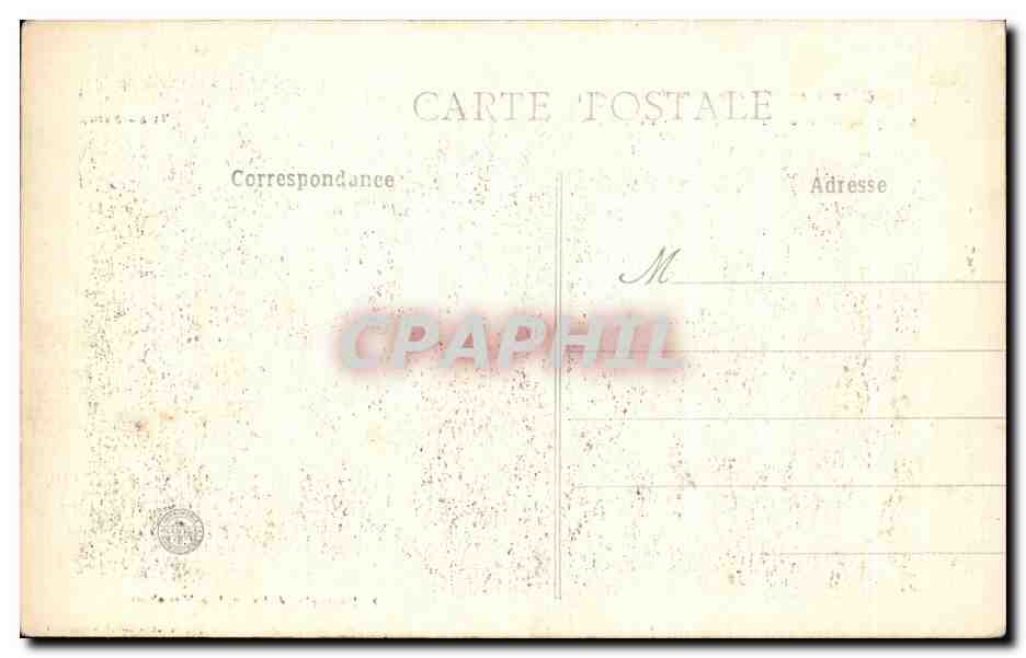 CPA La Guerre en Champagne Argonne Ce qu il reste de Ville Sur Tourbe — Rückseite