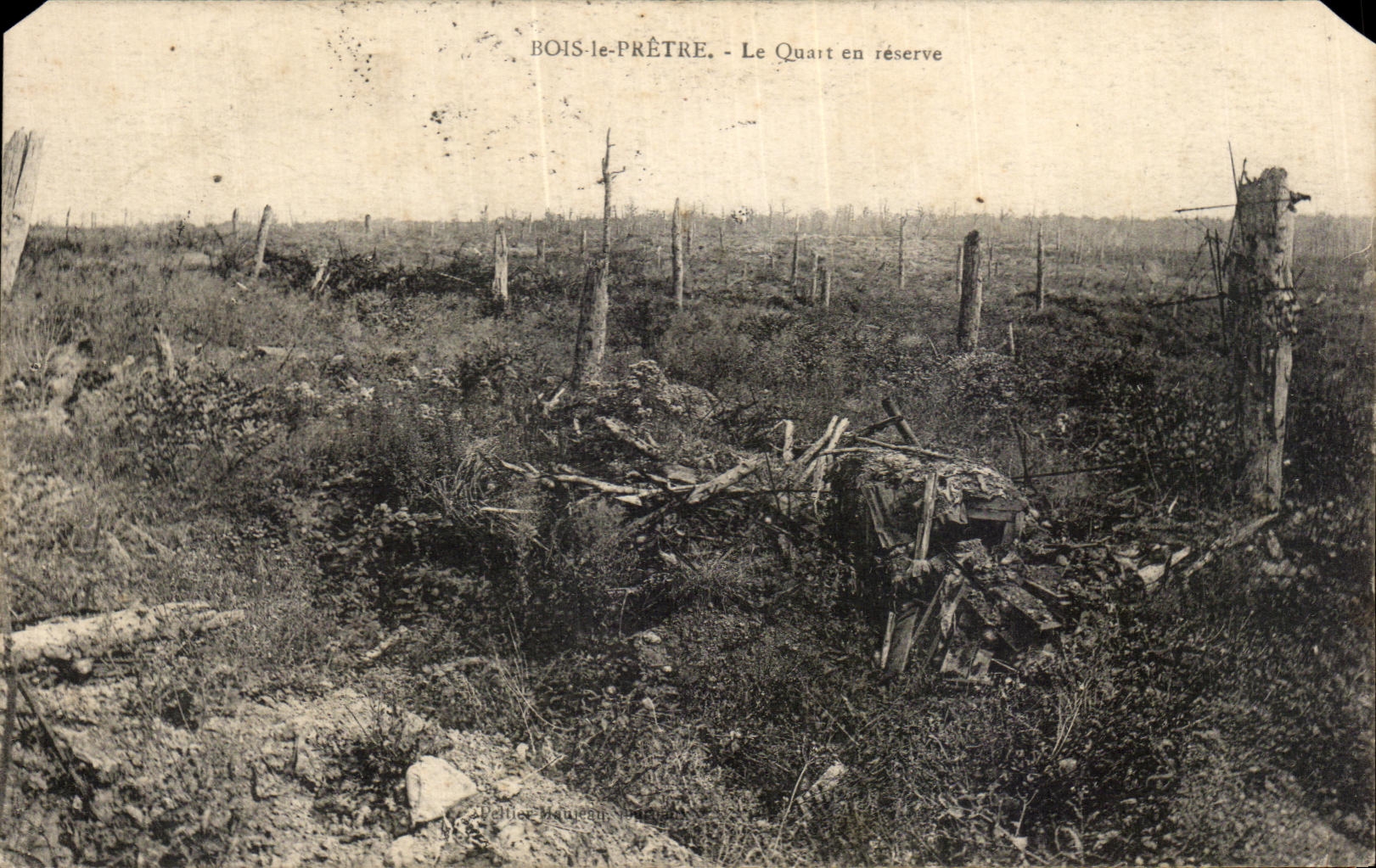Bois-le-Prêtre - Le Quart en réserve — Deltier Baureau, n° 116