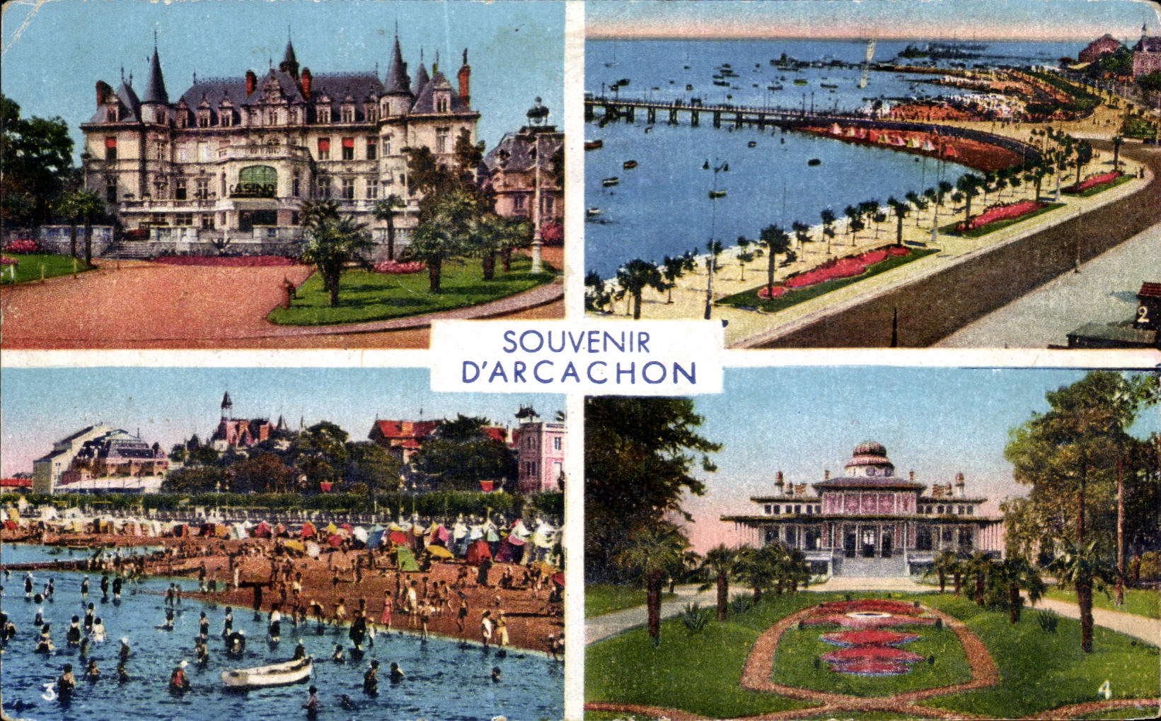 Arcachon — Souvenir d'Arcachon — Berjaud, Bordeaux