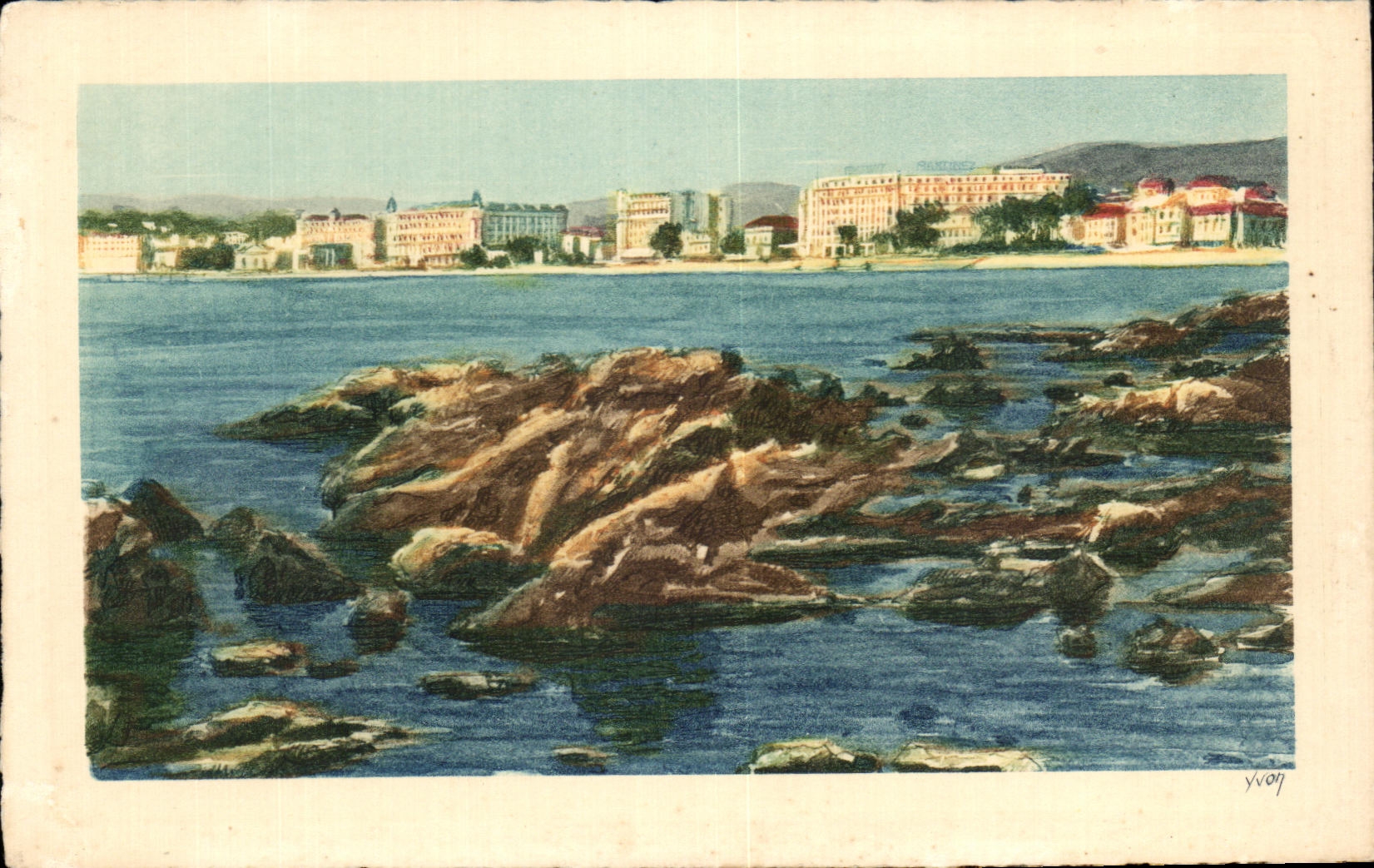 CPA Cote D Azur Cannes Les grands hotels