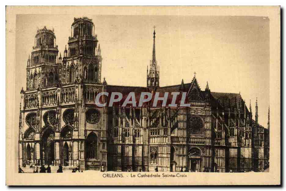 CPA Orleans La Cathedrole Sainte Croix