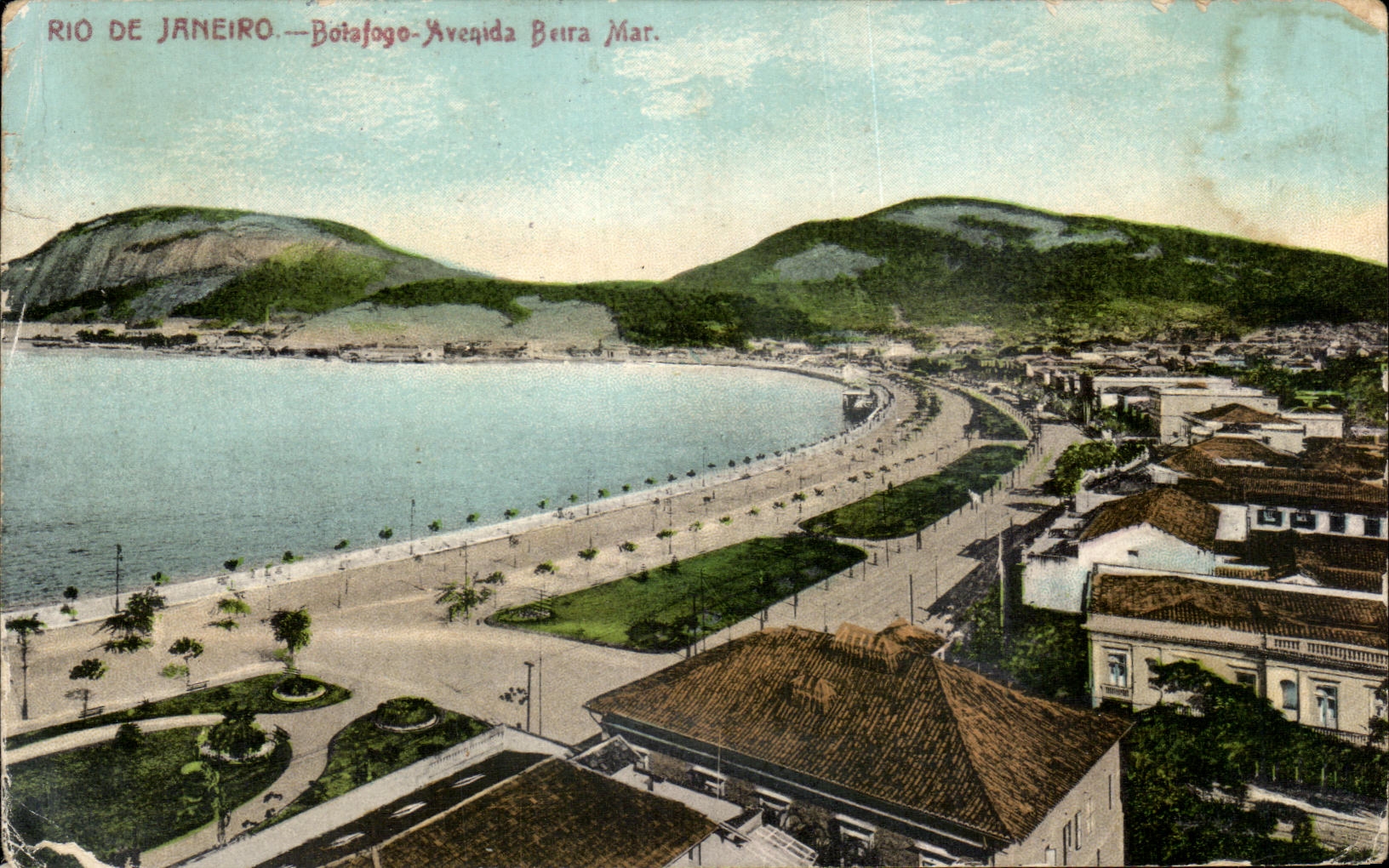 Rio de Janeiro — Botafogo — Avenida Beira Mar — éditeur inconnu, n° de série non visible