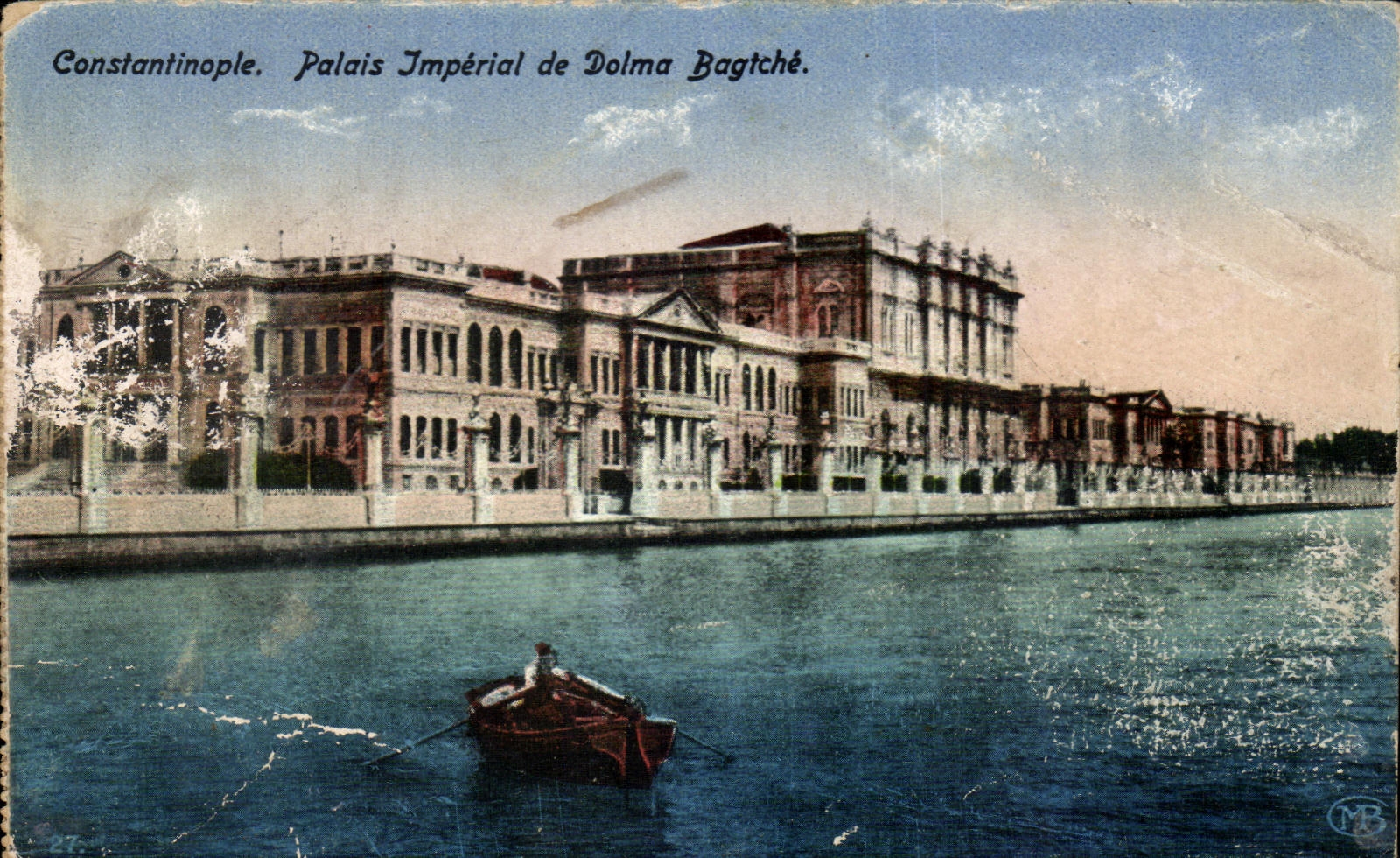 CPA Constantinople Palais Imperial de Dolma Bagtche Turquie Turkey