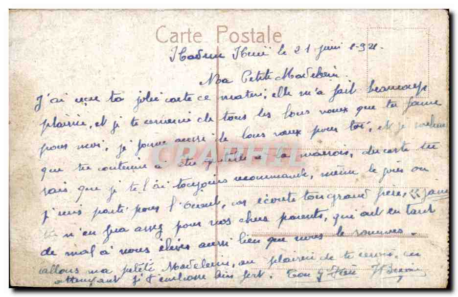 CPA Constantinople Palais Imperial de Dolma Bagtche Turquie Turkey — Verso