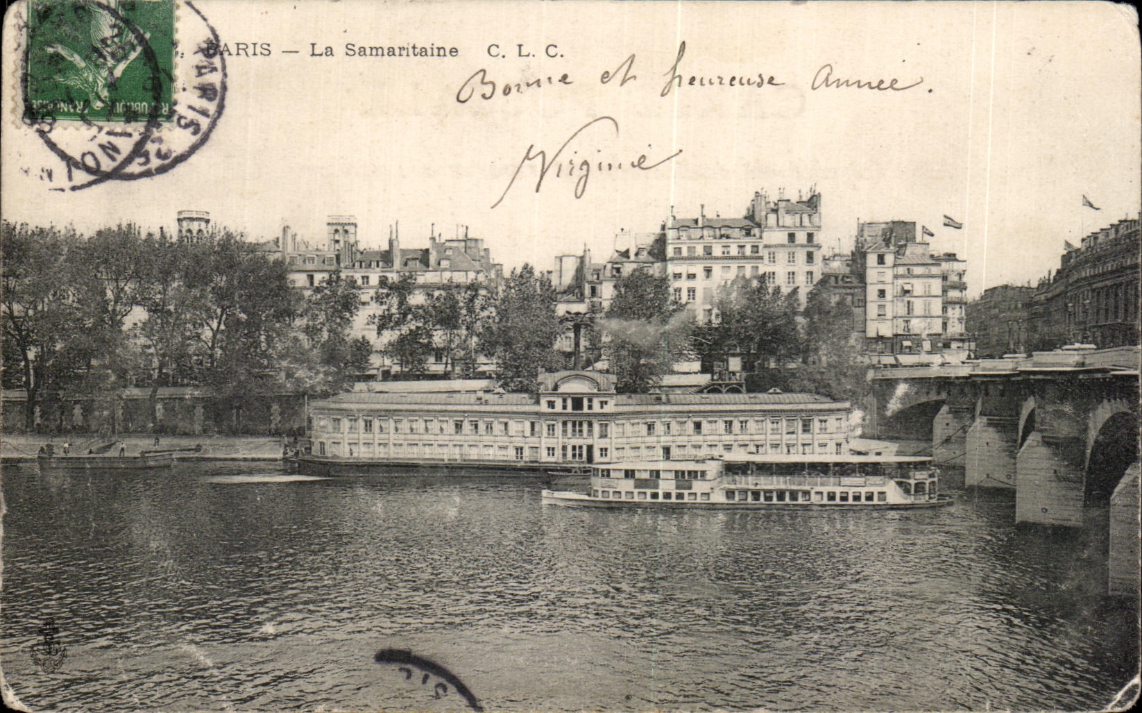CPA Paris La Samartaine Grands Magasins 