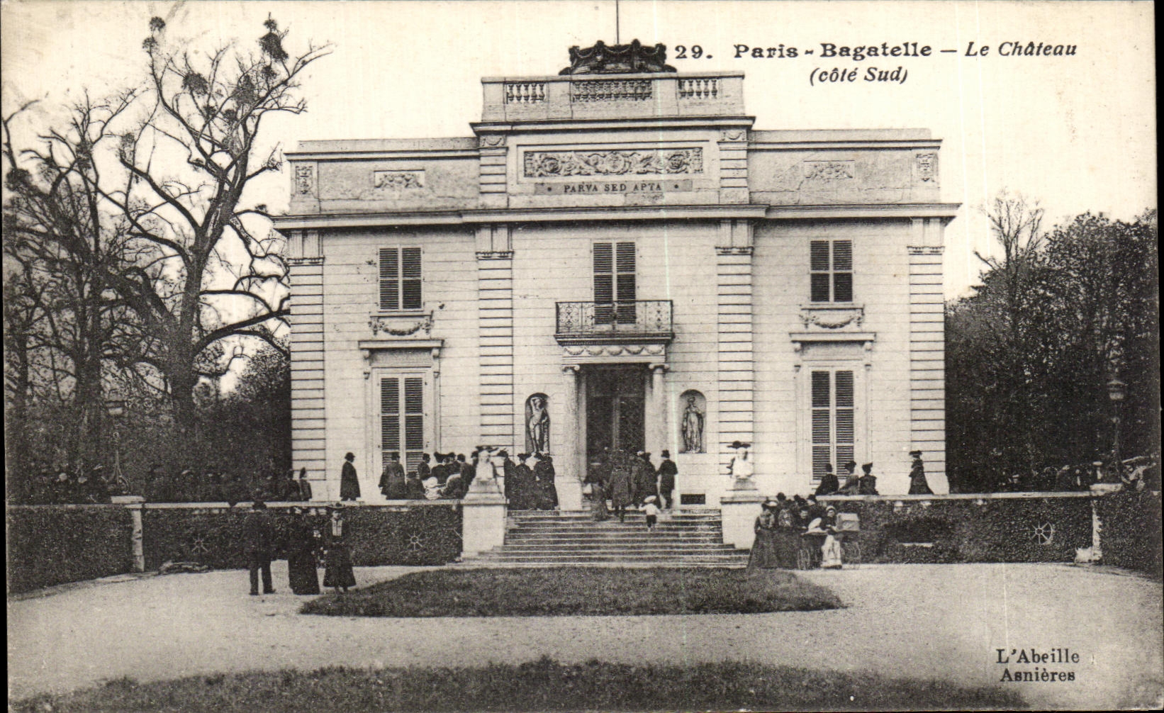 CPA Paris Bagatelle Le Chateau
