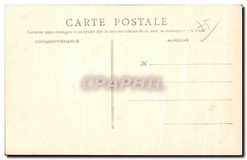 CPA Tombeau de Victor Hugo Caveaux du Pantheon — Rückseite