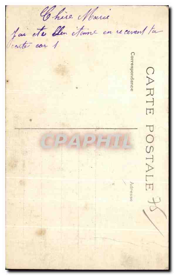 Paris - Panorama des Longchamp-Rennplatzes aus einem Ballon — F. H. — Nr. 950 — Rückseite