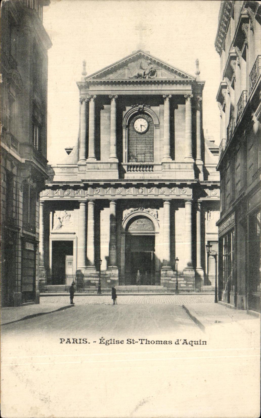 CPA Paris Eglise St Thomas d Aquin
