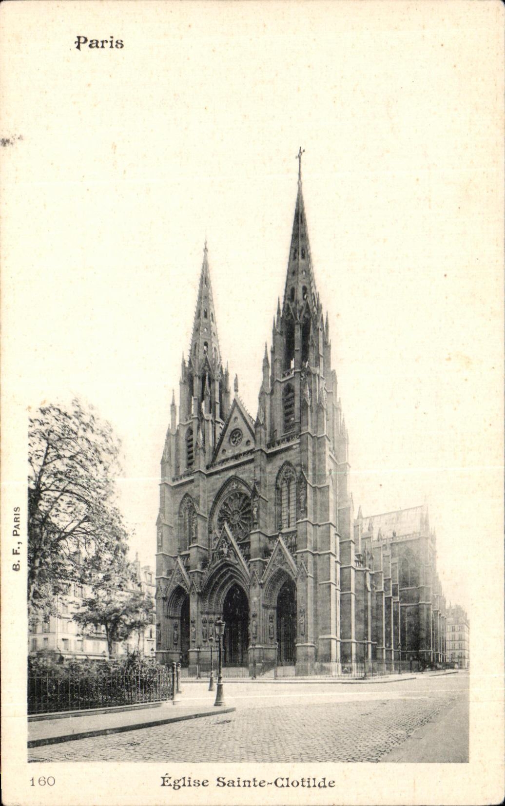 CPA Paris Eglise Saint Clotilde