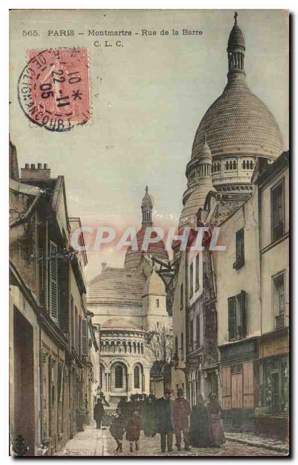 CPA Paris Montmartre Rue de la Barre