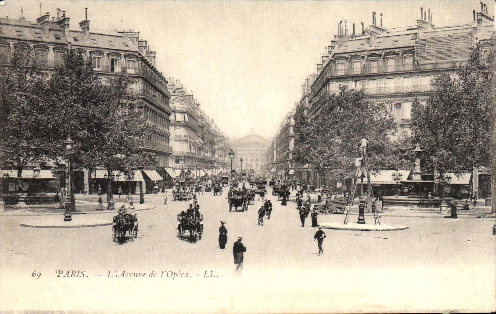 CPA Paris L Avenue de I Opera