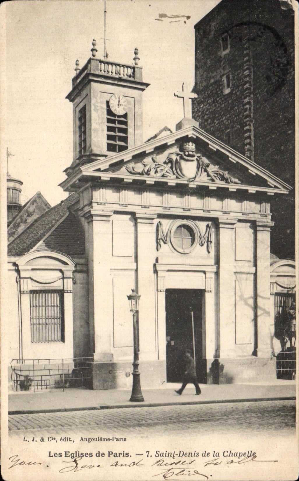 CPA Les Eglises de Paris Saint Denis de la Chapelle