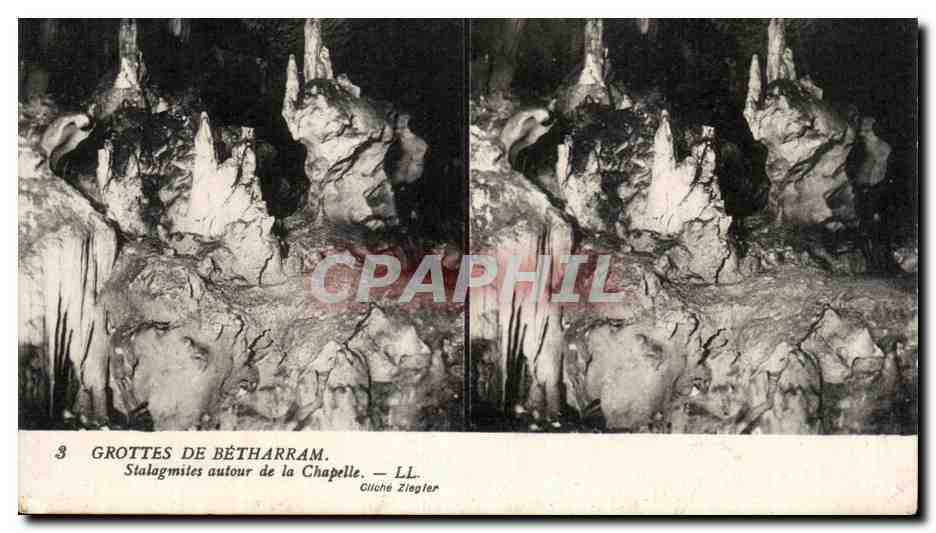 CPA Grottes De Betharram Stalagmites autour de la Chapelle 