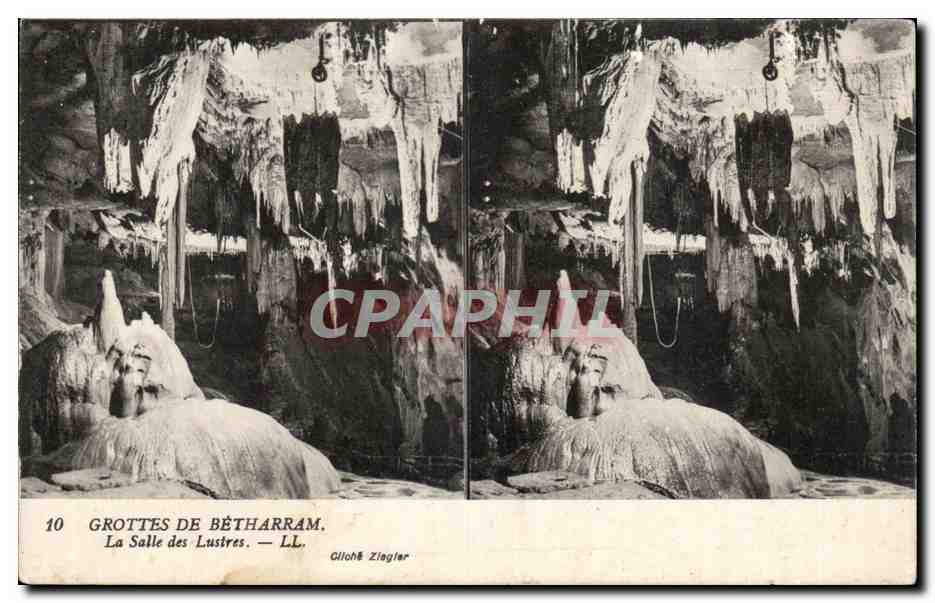 CPA Grottes De Betharram La Salle des Lustres