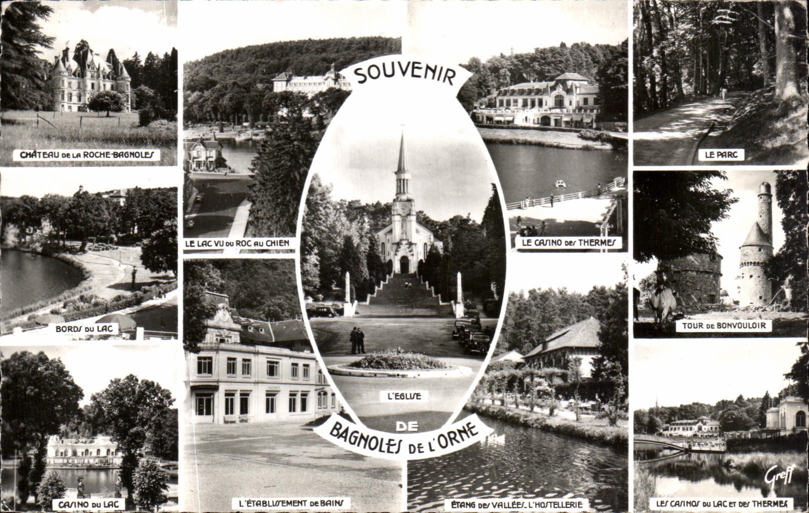 Bagnoles-de-l'Orne — Ricordo — Editore Creff, n° 1213