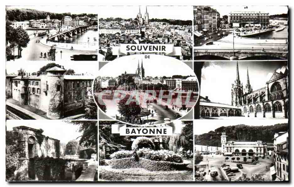 CPA Souvenir De Bayonne