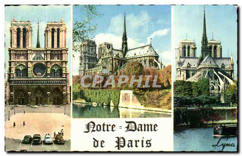 CPSM Notre Dame de Paris