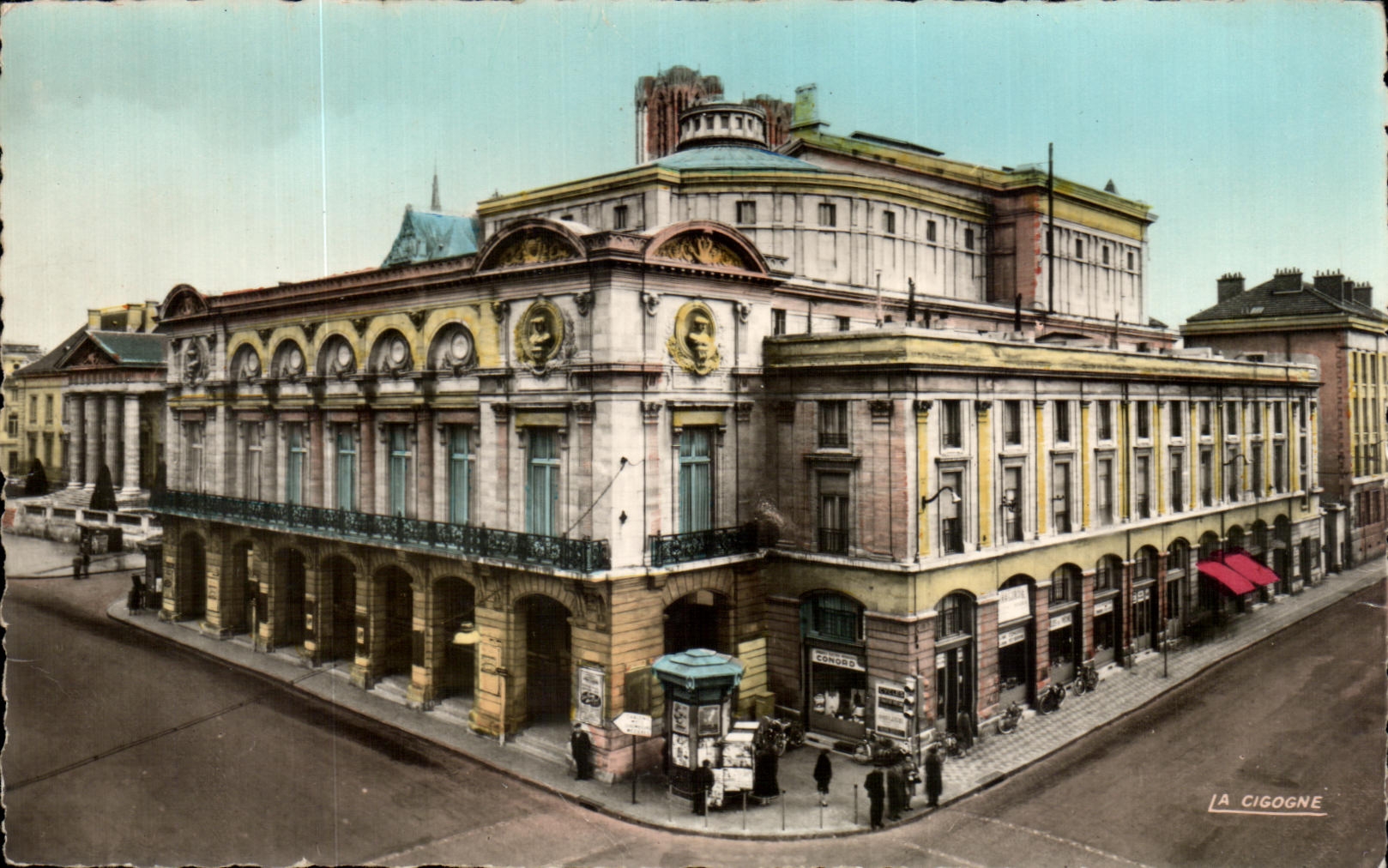 CPSM Reims Theatre Municipal