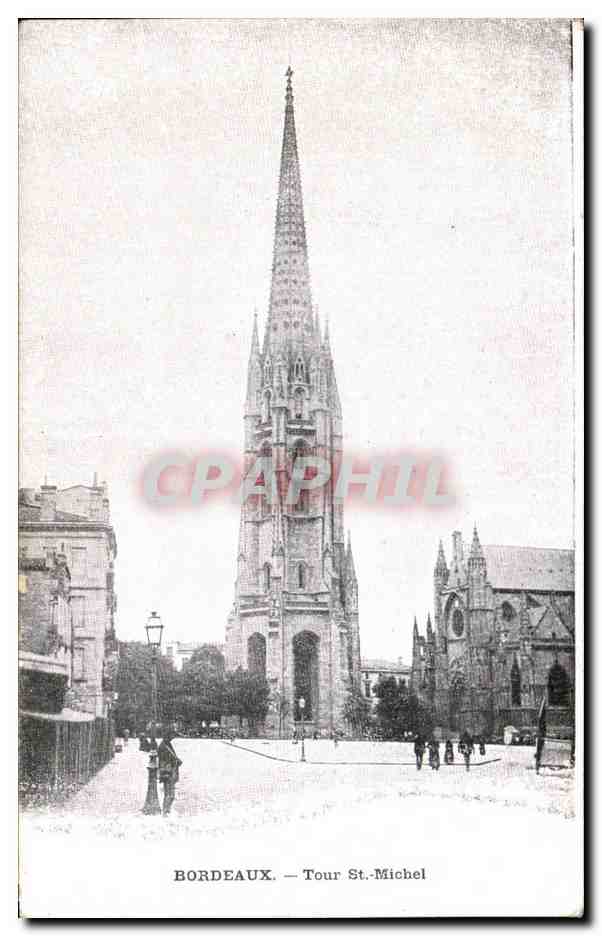 CPA Bordeaux Tour St Michel