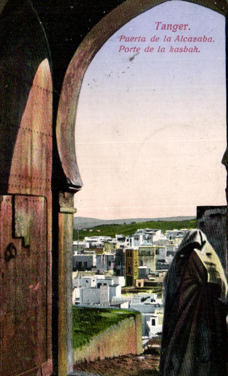 CPA Tanger Puerta de la Alcasaba Porte de la Kasabah maroc 