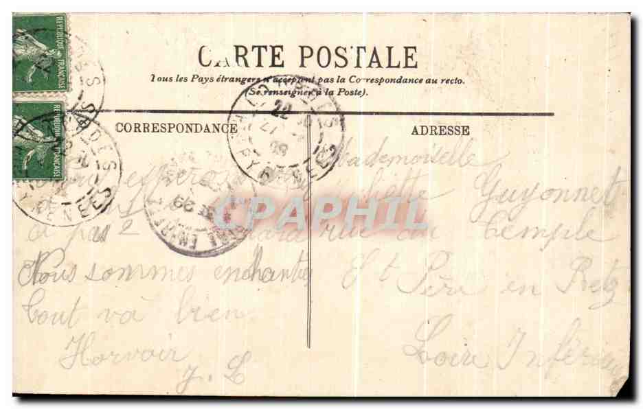 CPA Souvenir Jubile de Bernadette Lourdes — Verso
