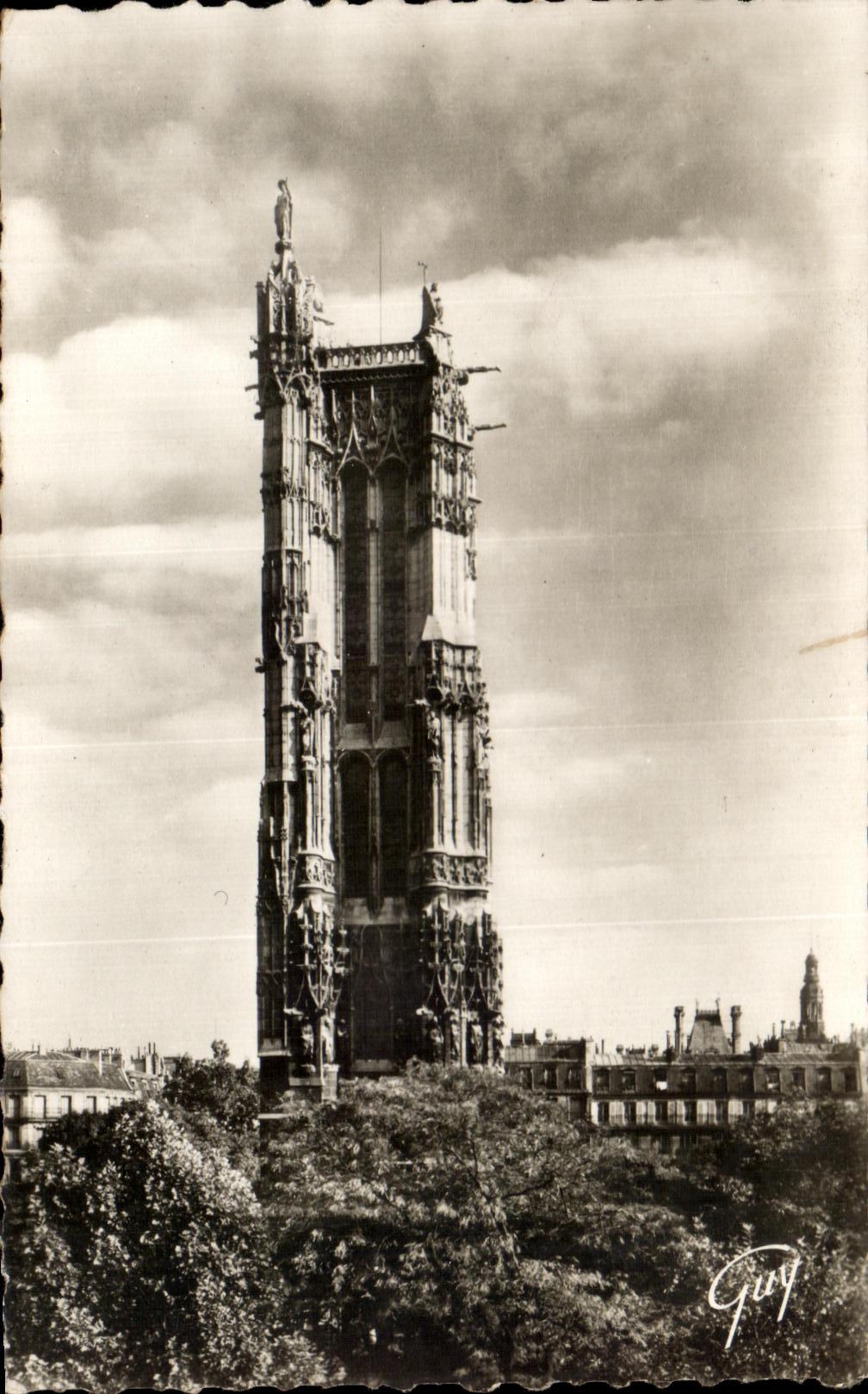 CPA Paris Et Ses Merveilles Tour St Jacques