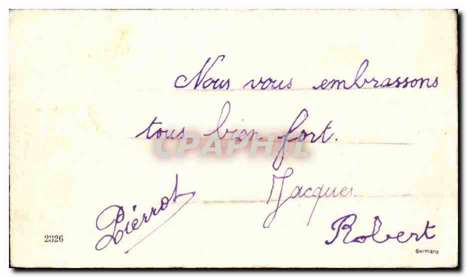 CPA Fantaisie Bonne Annee Chamois — Verso