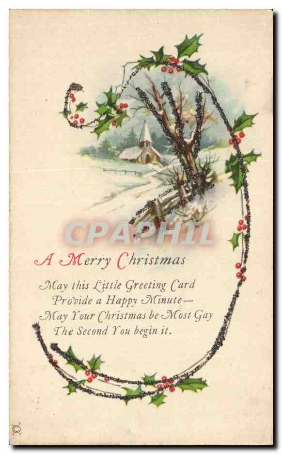 CPA Fantaisie Fleurs Noel Christmas